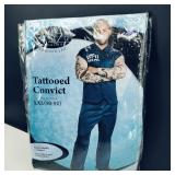 Tattooed Convict XXL (50-52) Costume