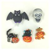Vintage Assortment of Halloween Pins