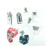 Assortment of Vintage Metal Bookmarks