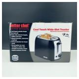 NIB-Better Chef Cool Touch Wide-Slot Toaster