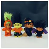 Vintage Halloween Trolls Lot