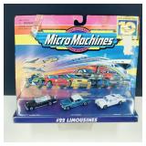 Vintage NIB Micro Machines #22 Limousines
