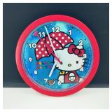 2011 Hello Kitty Analog Wall Clock