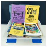 Tote of Vintage Classic Car Magazines