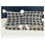 Quilted Accent Pillow Cases & Table Runner