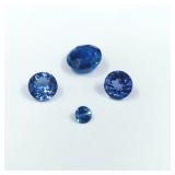3.7 Ct TW Natural Tanzanite Gemstones