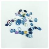 37.3 Ct Natural Sapphires Multiple Colors