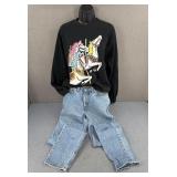 90s-Women's-Levi's 512 Slim Fit Tapered Sz 7 Long+