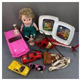 VTG Toys-Mattel, ERTL, J. Shin Ice Cream Doll, Etc