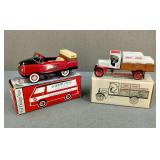 VTG Lennox Diecast Cars/Bank