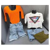 1980s/90s W's Betty Blue Bodysuits/Guess Jeans +