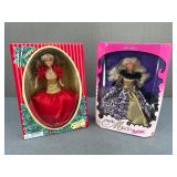 1996 Evening Majesty Barbie & VTG Vanna White Doll