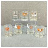 VTG Baby A&W Root Beer Glass Mugs