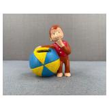 Vintage Curious George Cast Iron Bank