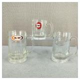 VTG A7W Root Beer Glass Collectors Mugs
