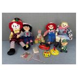 Vintage Toys Raggedy Andy & More