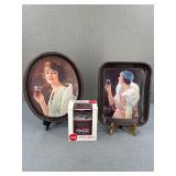 VTG - Coca Cola Trays & Alarm Clock