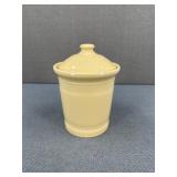 Fiesta Ware 1QT Butter Yellow Lided Canister