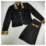 Epic Y2K Skirt & Jacket Set All That Jazz Size 5/6