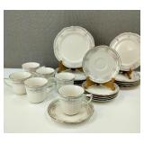 22 Pices of Noritake Rothschild Ivory China