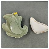 VTG California Pottery Ashtray and Bowl