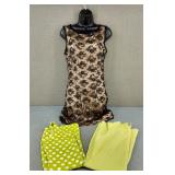 VTG Y2K Dresses Aqua Blues La Belle Plus