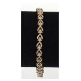 VTG .925 Sterling Silver Bracelet