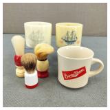 VTG Old Spice Burma Shaving Mugs & Brushes