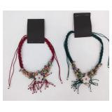 VTG Handmade Ntural Stone Necklaces