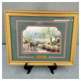 Thomas Kinkade Sunday Puting Print