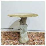 Cement Squirrel Garden Table