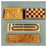 VTG Dominoes Cribbage Checkers & More