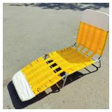 VTG Jelly Tube Folding Chase Lawn Chair
