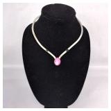 .925 Sterling Silver Choker Necklace