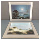 Vintage 1971 Windberg Seascape Prints