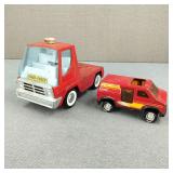 Ny Lint Steel Truck & Diecast Buddy Van