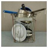 VTG Carrollton Pot Graniteware Pan & More