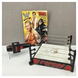 WWE Raw Microphone, Ring & Giant Color Book