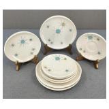 MCM Franciscan Earth Ware Starburst Plates
