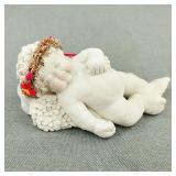 VTG 1994 Dreamsicles Chalkware Cherub Doorstop