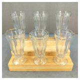 Vintage Fountain Glasses