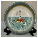 Cobridge Stoneware Lighthouse Plate England