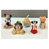 VTG Figures Minnie Mouse Human Bean & More