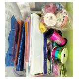 Large Amount of Scrap Booking Supplies Plus