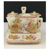VTG Brown & Ritchie Asian Garden Condiment Set