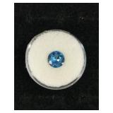 2 Ct Aquamarine Brilliant Cut Gemstone