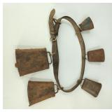 Antique Cow Bells on Belt