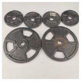 Weider Plate Weights 10 & 2.5 LB