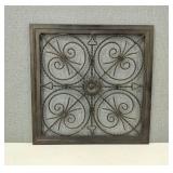 Vintage Metal Floral Wall Art