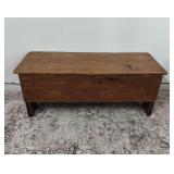 Vintage Primitive Style Solid Wood Bench